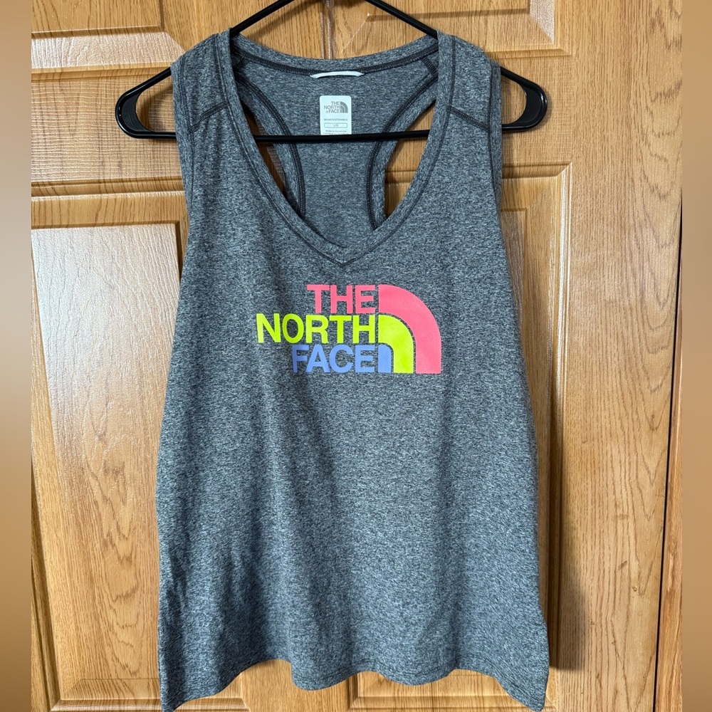 Woman’s North Face tank top size large